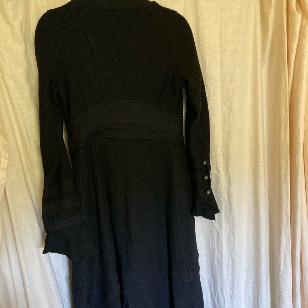 Free People Heritage Wool Coat 2 - Picture 9 of 9